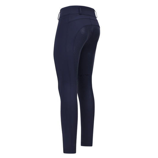 HVPolo Junior Ridtights HVPManou, Marinblå, Helskodda