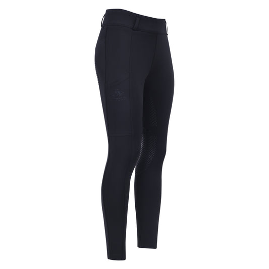 HVPolo Junior Ridtights HVPManou, Svarta, Helskodda