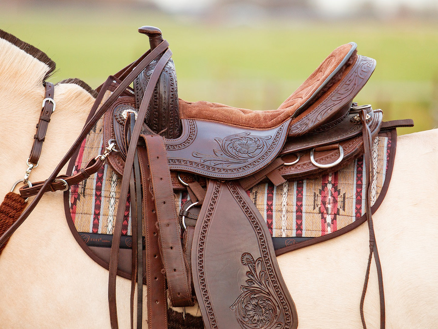 EDIX WN felt roundskirt pad