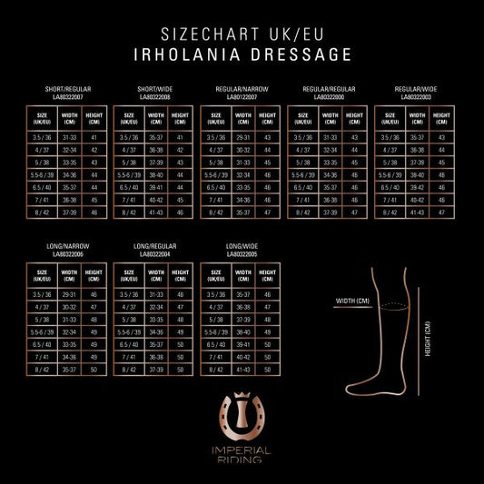 Ridstövlar IRHOlania Dressage Regular/Regular