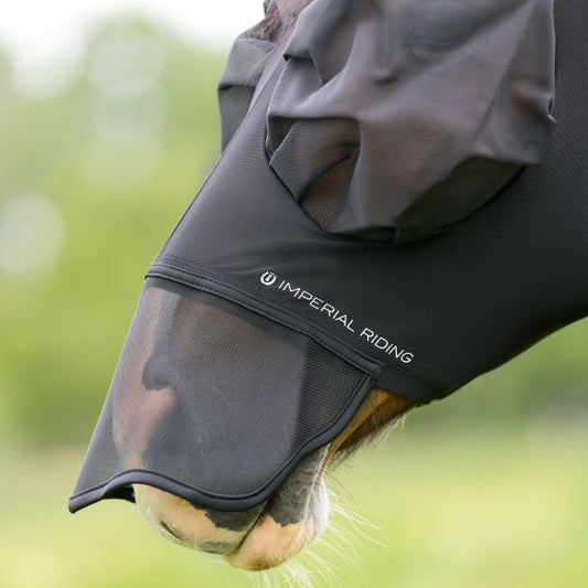 Imperial Riding Flymask med nos