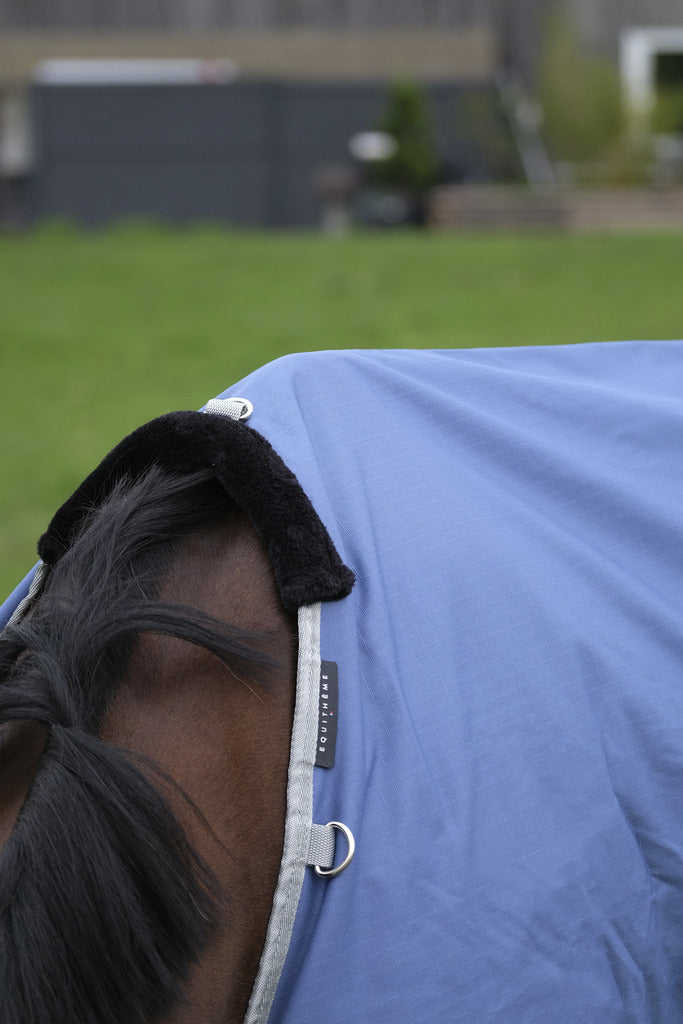 EQUITHEME 'TYREX 600D' Recycled Turnout Hästtäcke Navy 0 g