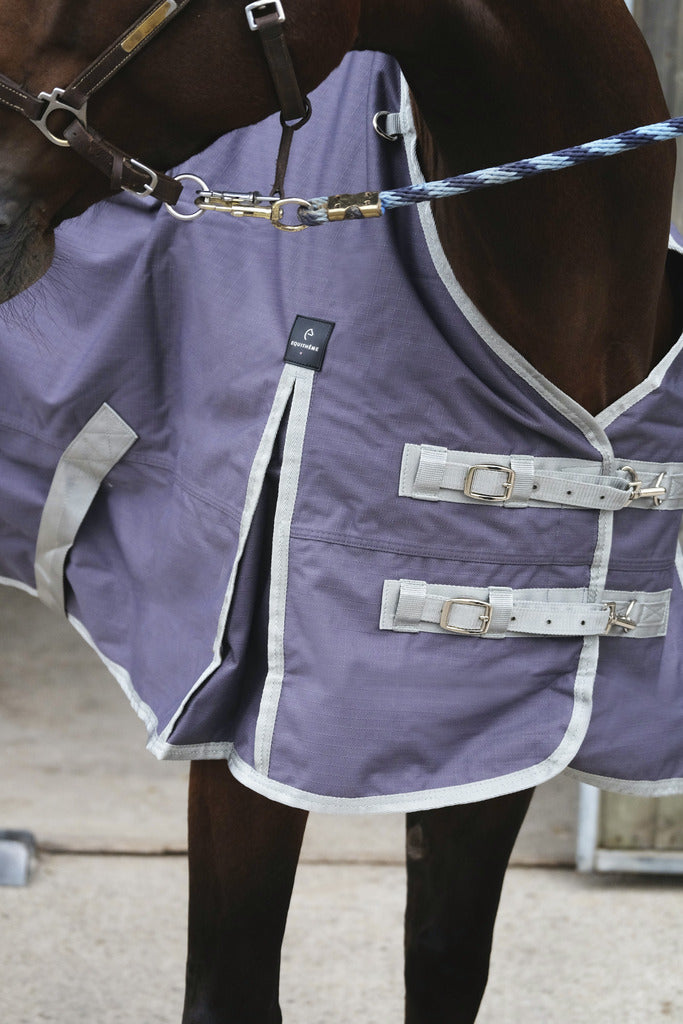 EQUITHEME 'TYREX 1200D' Recycled Turnout Hästtäcke Taupe 50g