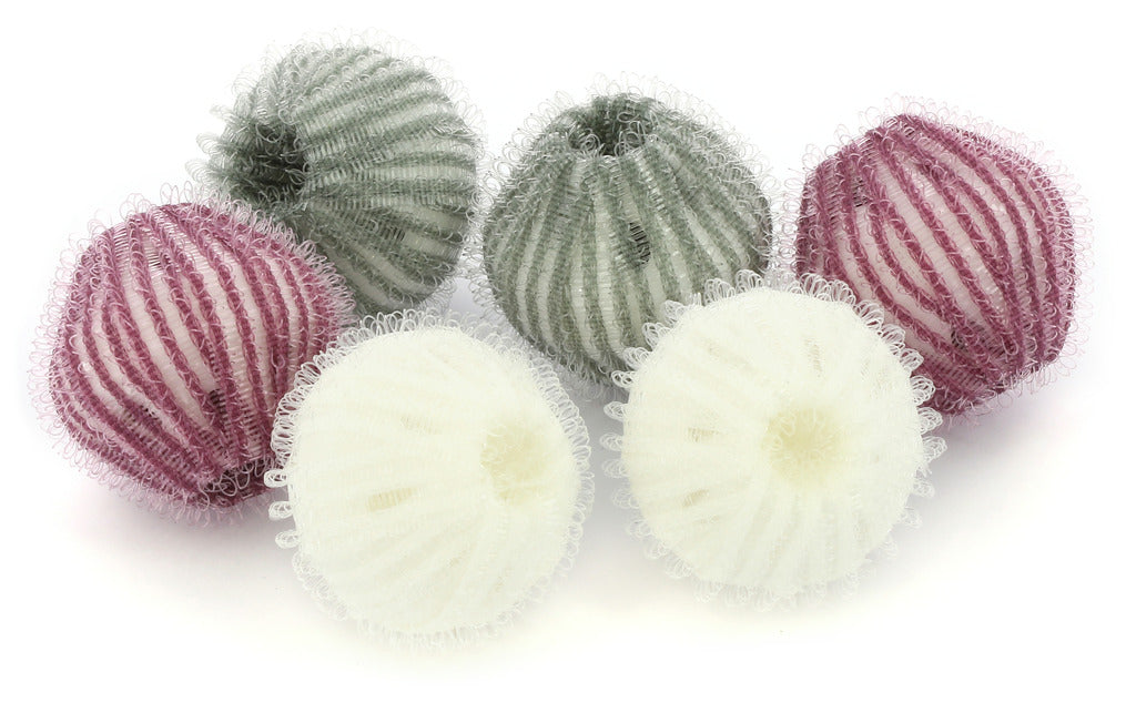 HIPPOTONIC Tvättbollar - 6 st