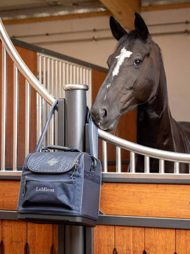 LeMieux Elite Pro Ryktväska, Navy