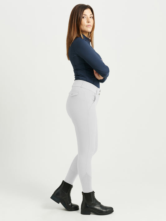 Rigmor Ridbyxa Knäskodd Vit