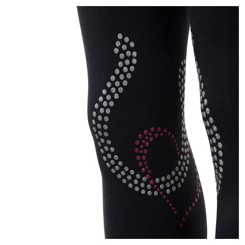 BR Premiere Riding Breeches Poppy Children Silicone Knee Patches