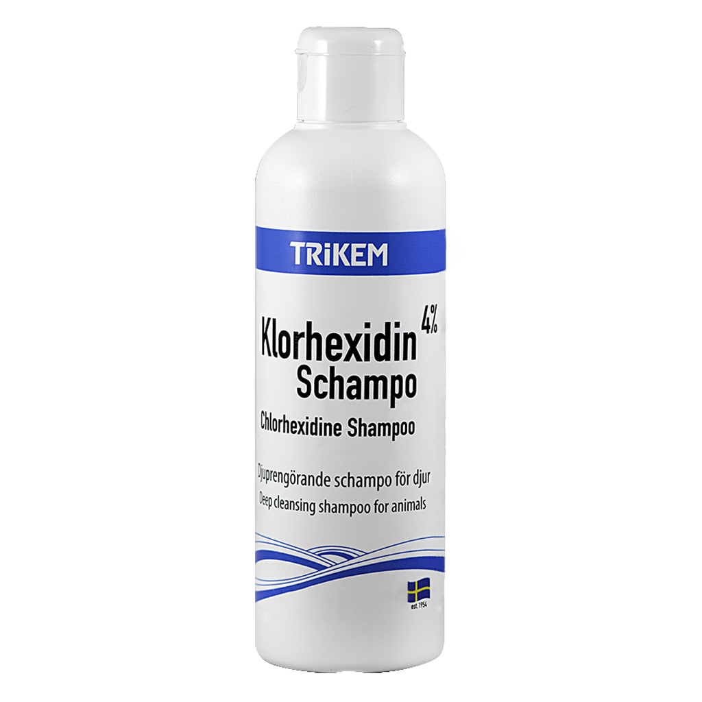 KLORHEXIDINSCHAMPO till hund "Trikem"