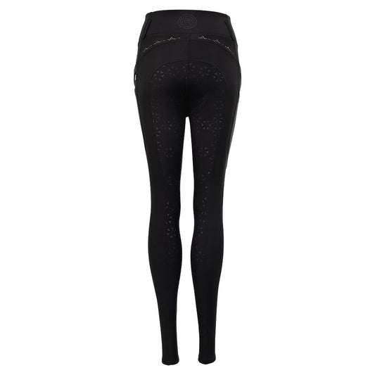 ANKY® Ridtights Tregging Exposure Silicone Full Seat, Svarta