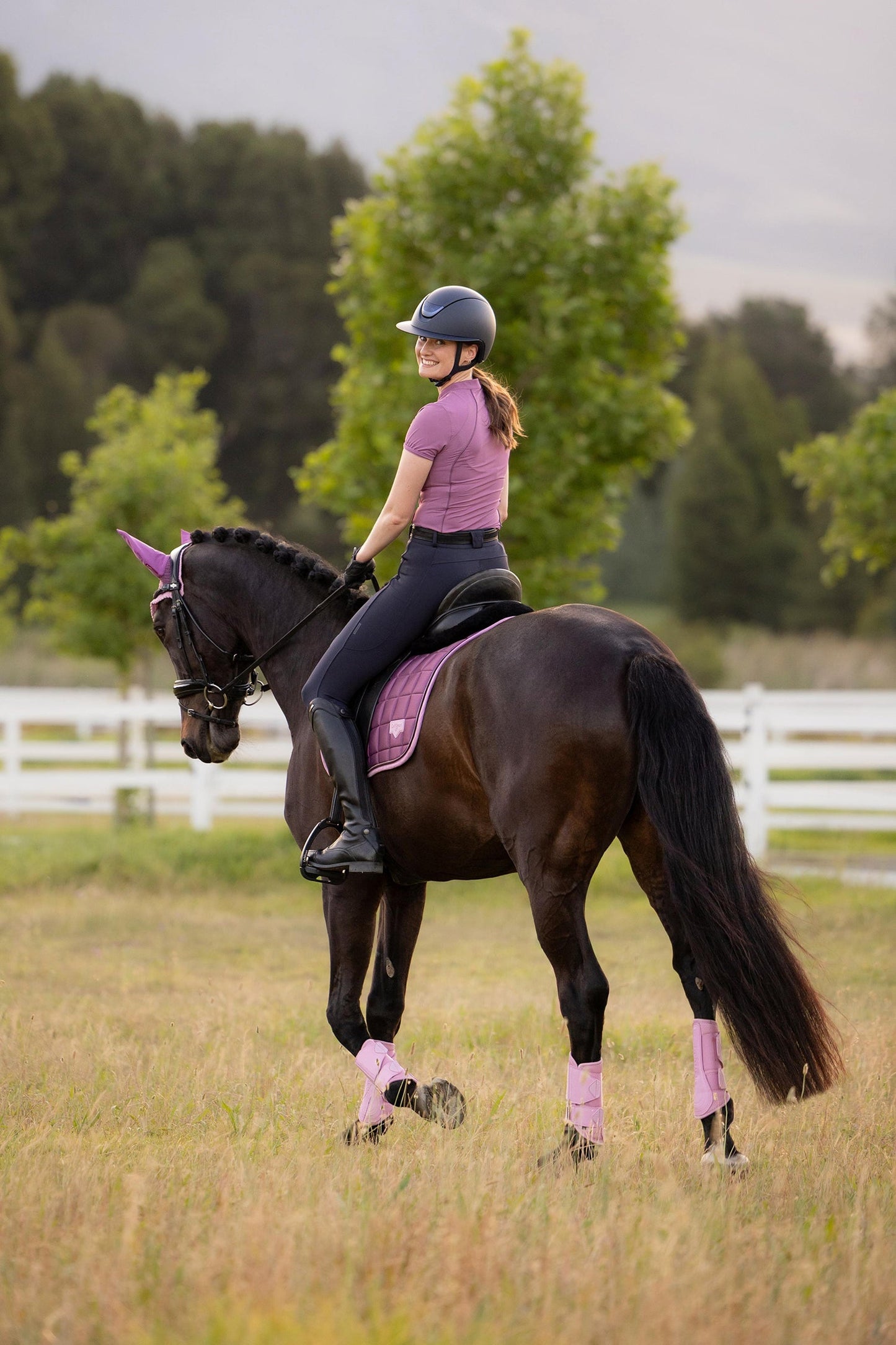 Loire SS26 Loire Classic Dressage Square Mallow
