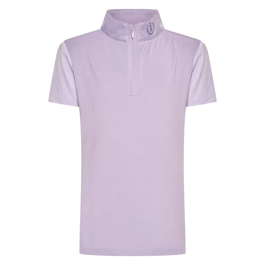 Imperial Riding Junior Top IRHJamy Mesh, Rosa, Lavendel