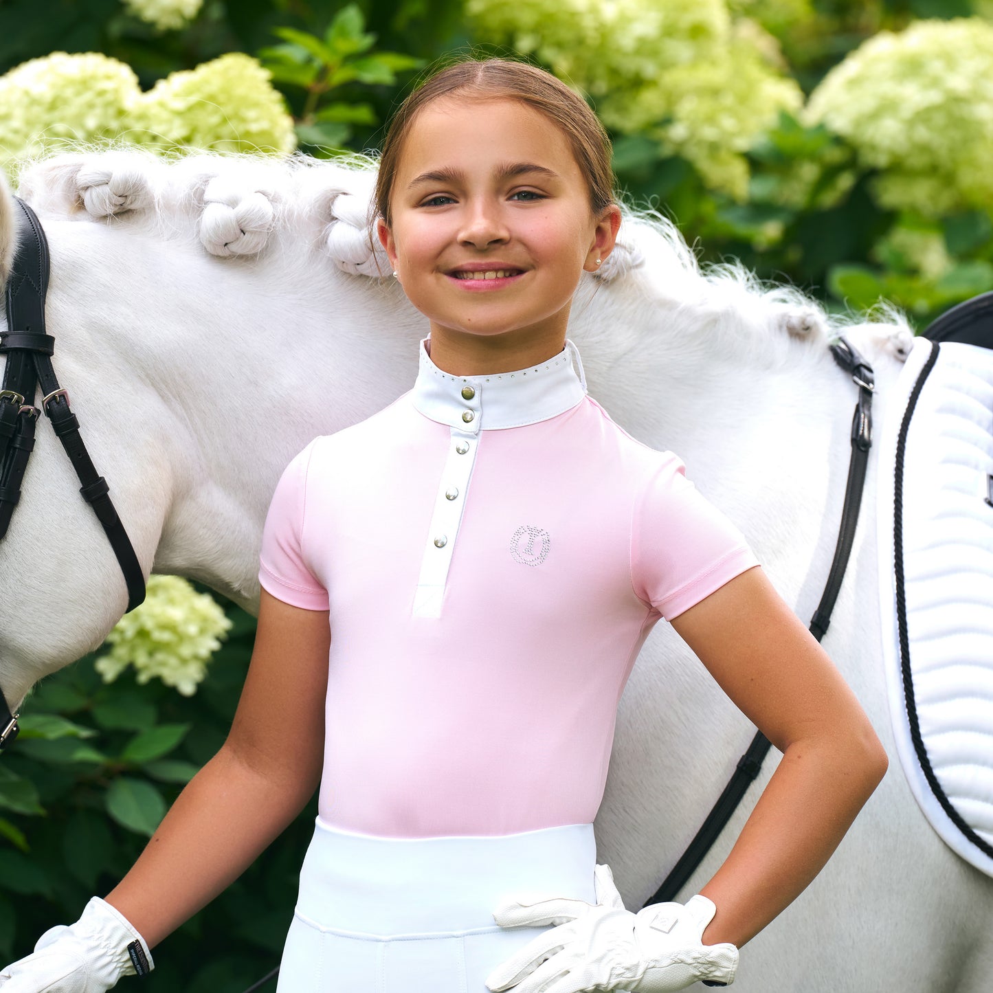 Imperial Riding Tävlingstop, Junior, IRHBasic - Glam, Rosa