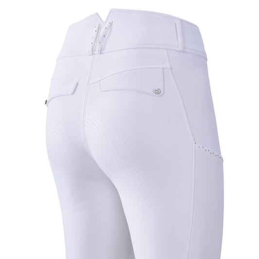 Imperial Riding Bliss FullGrip, Helskodd ridbyxa, Vita