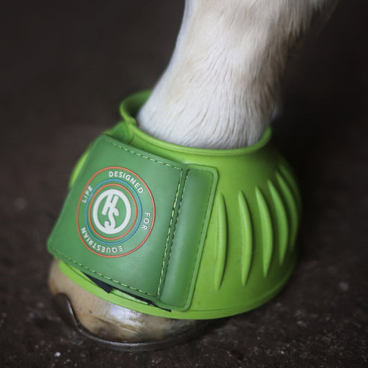 Hansbo Gummiboots med kardborrknäppning, Gröna