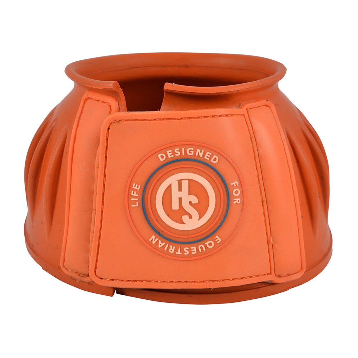Hansbo Gummiboots med kardborrknäppning, Orange