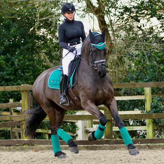Woof Wear Vision Dressyr Schabrak, Racing Green