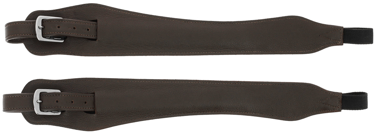 Eric Thomas Leather Concept breda stigläder i havannabrun
