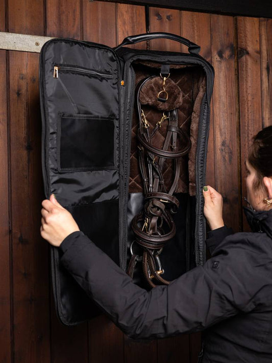 LeMieux LM Luxe Bridle Bag, Sort