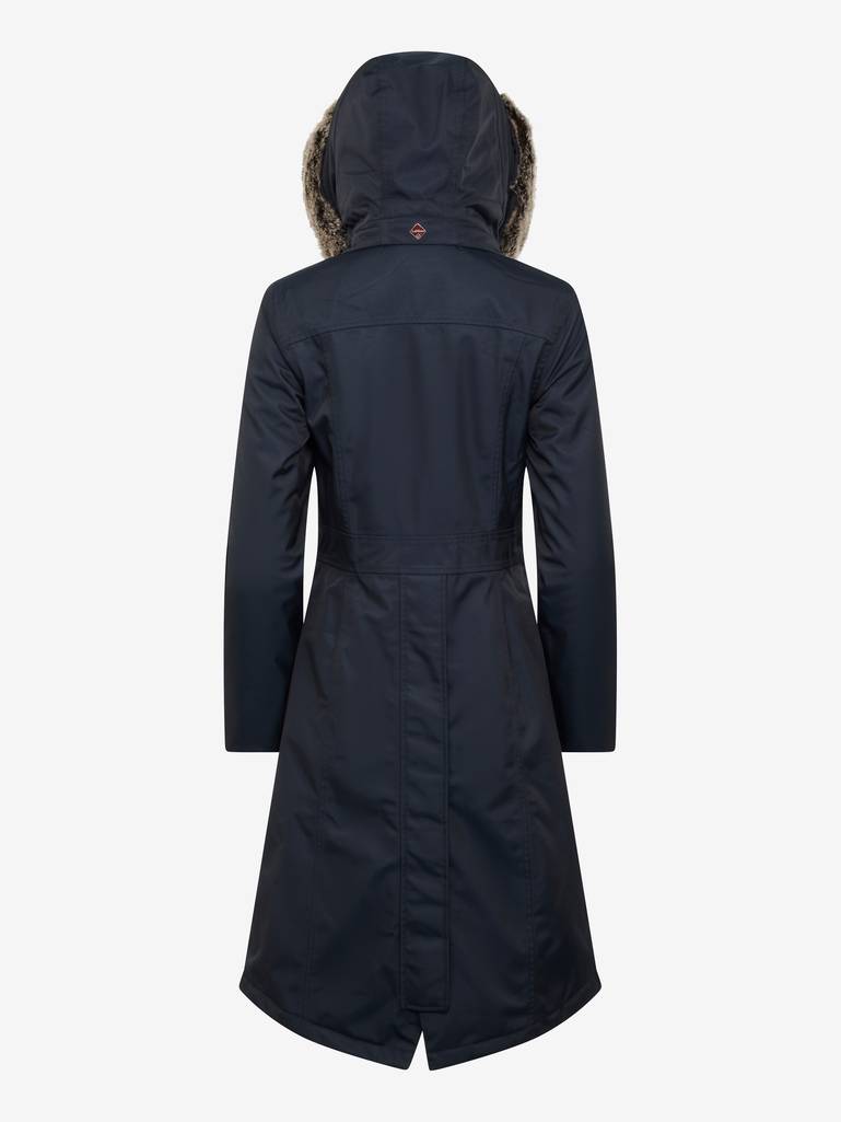 LeMieux Waterproof Long Riding Coat Navy