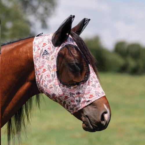 Professional's Choice, Comfort Fit Lycra Fly Mask - Flera färger