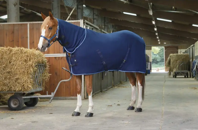 RIDING WORLD - Combo - Fleecetäcke m hals st 135cm - 150cm