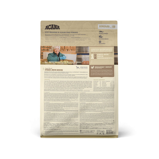 Acana Free-Run Duck Torrfoder för hund