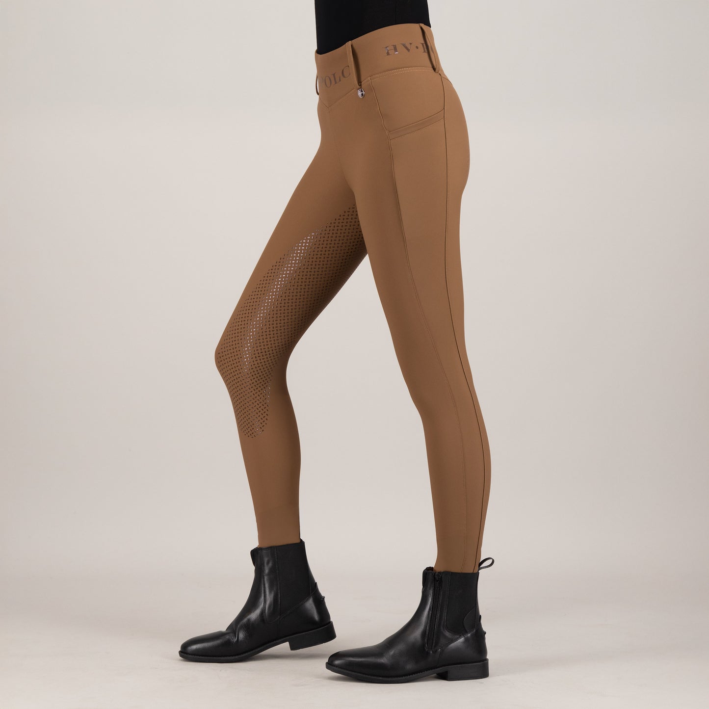 HVPolo Ridtights HVP Favourite FullGrip, Cognac