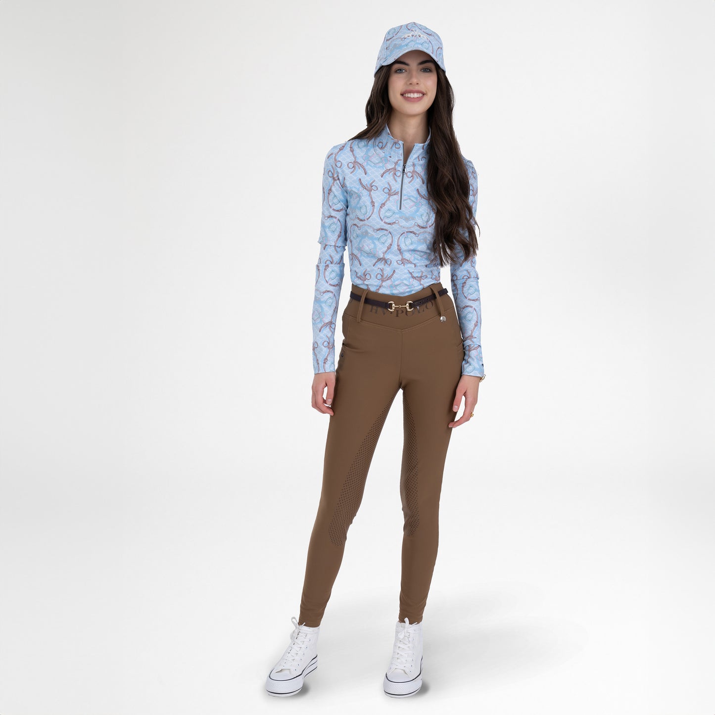HVPolo Ridtights HVP Favourite FullGrip, Cognac
