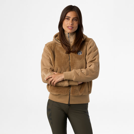 HVPolo Fleece Cardigan HVPRoyce, Kamel