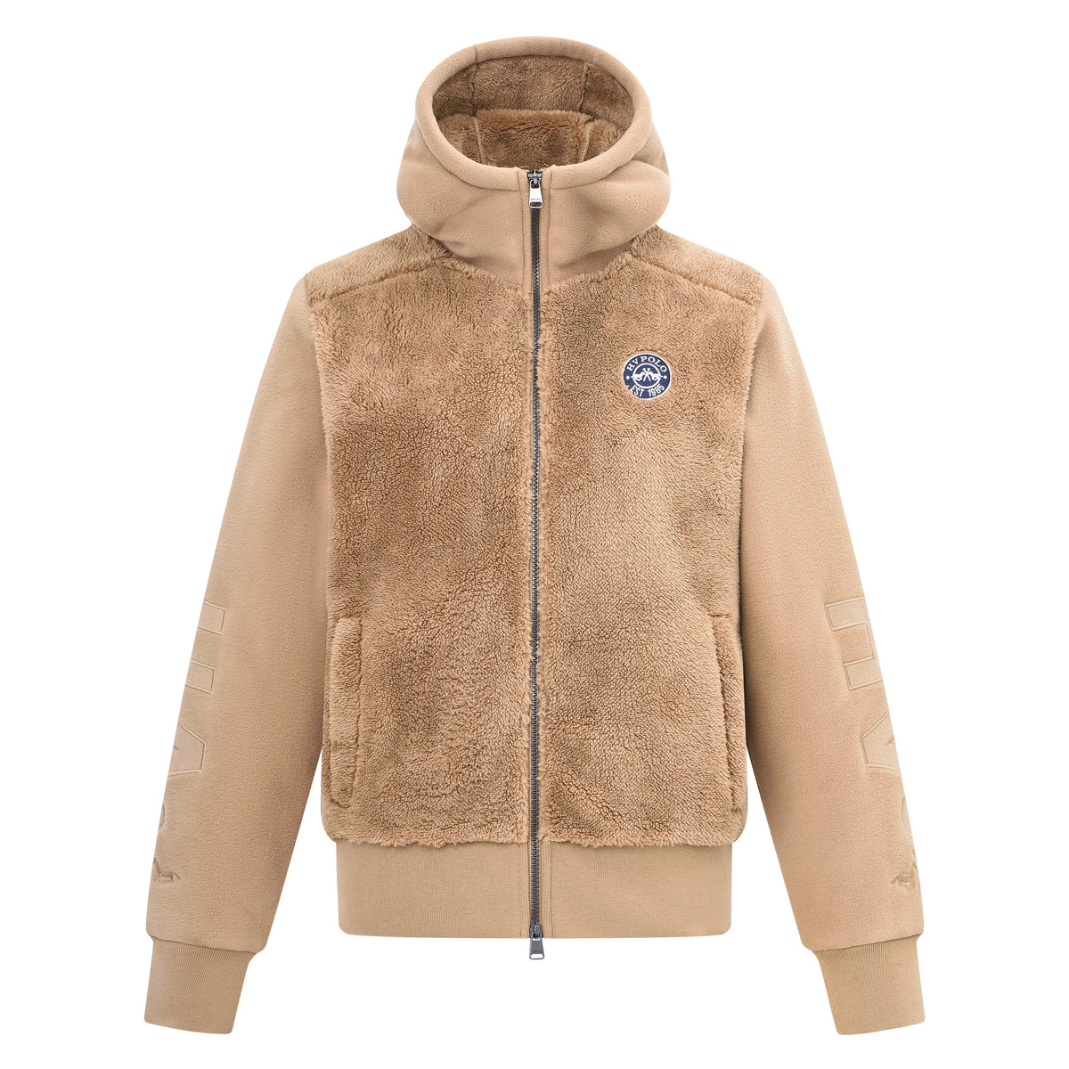 HVPolo Fleece Cardigan HVPRoyce, Kamel