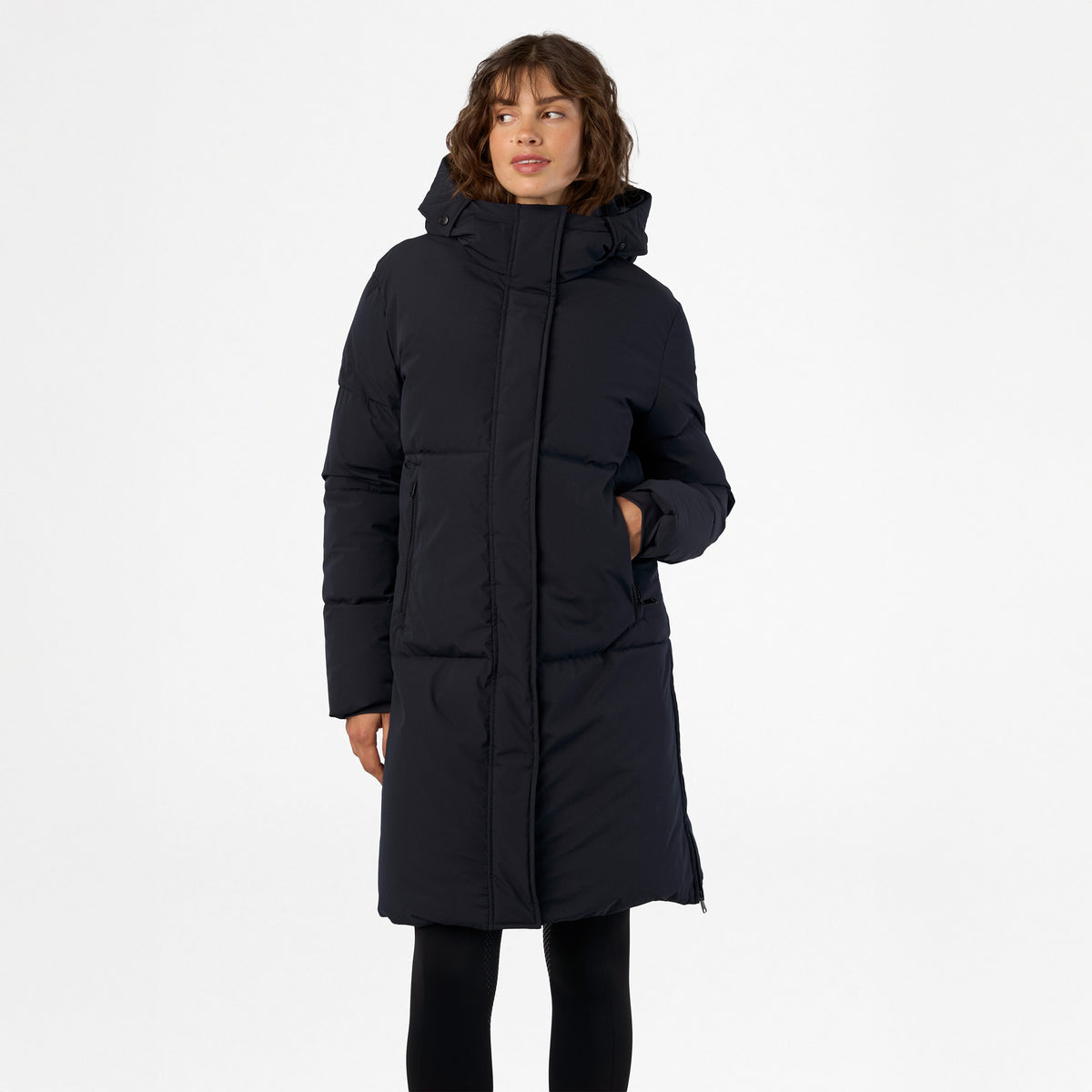HVPolo Parka HVPRowan, Marinblå