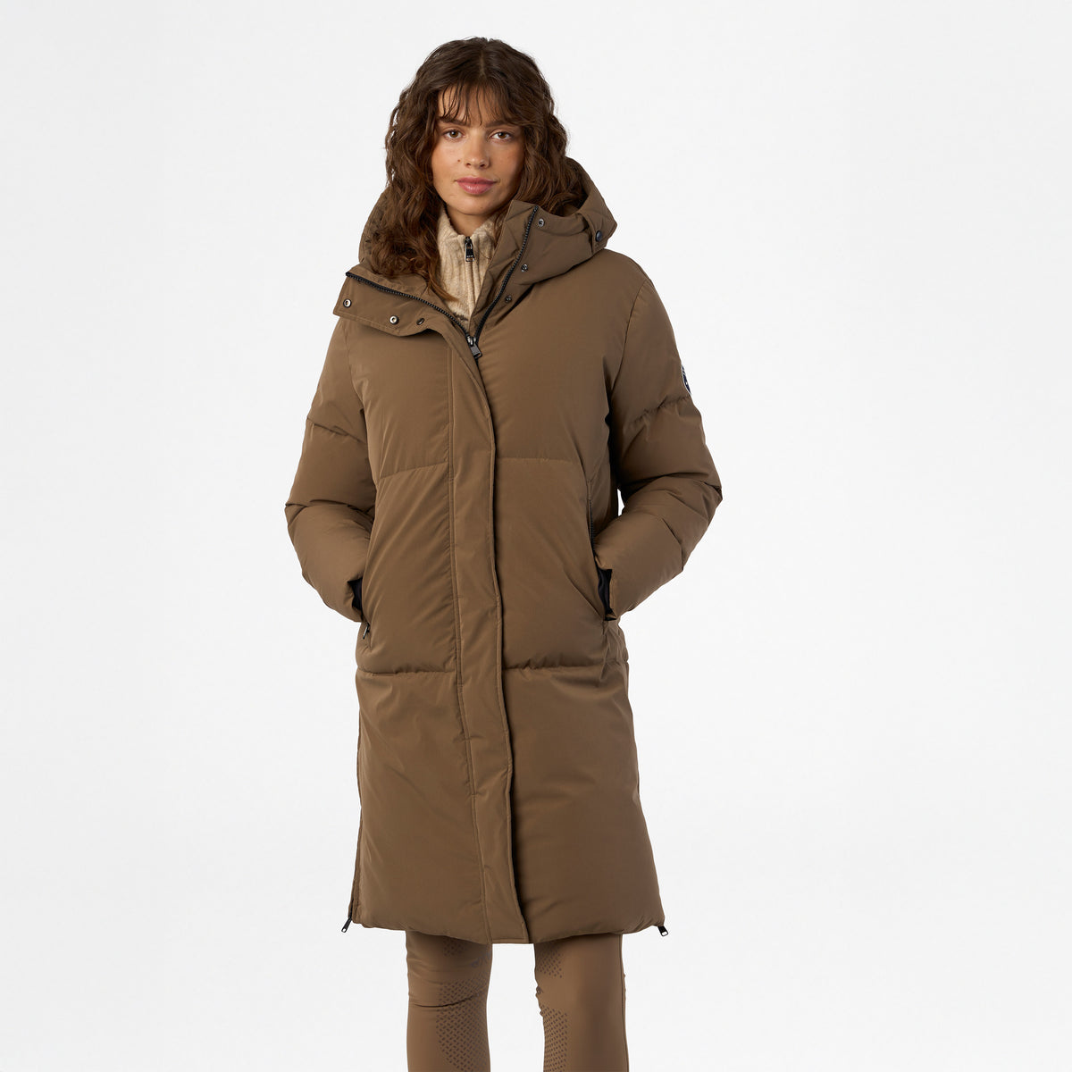 HVPolo Parka HVPRowan, Ljusbrun