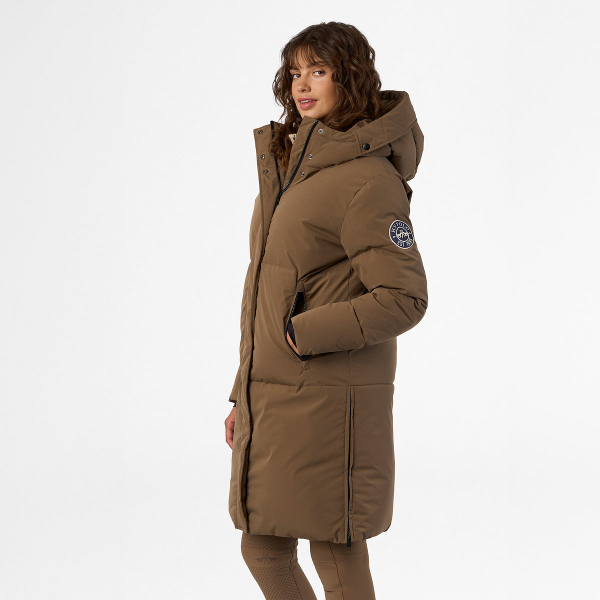 HVPolo Parka HVPRowan, Ljusbrun