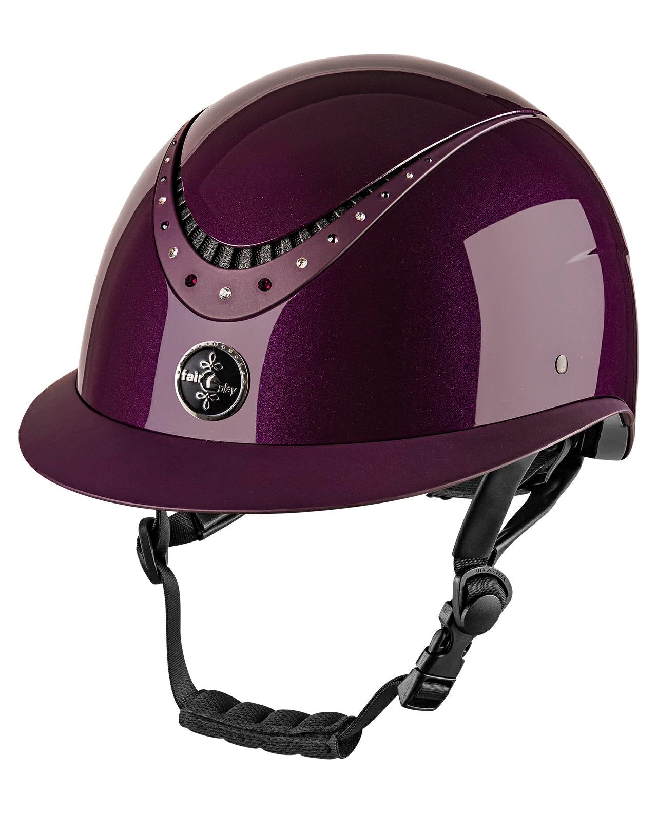 Fair Play Helmet FP APOLEUS SHINY W-V royal berry L (58-60 cm)