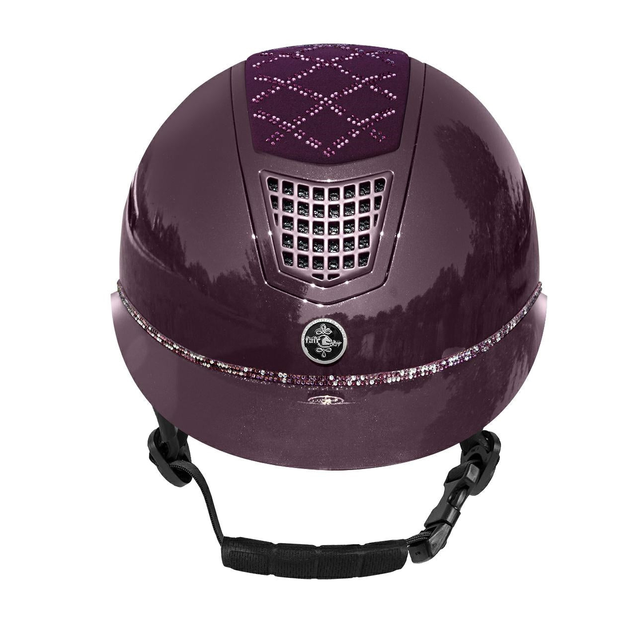 Fair Play Hjälm FP QUANTINUM W-V SPOTLIGHT SHINY SILVER Royal Berry