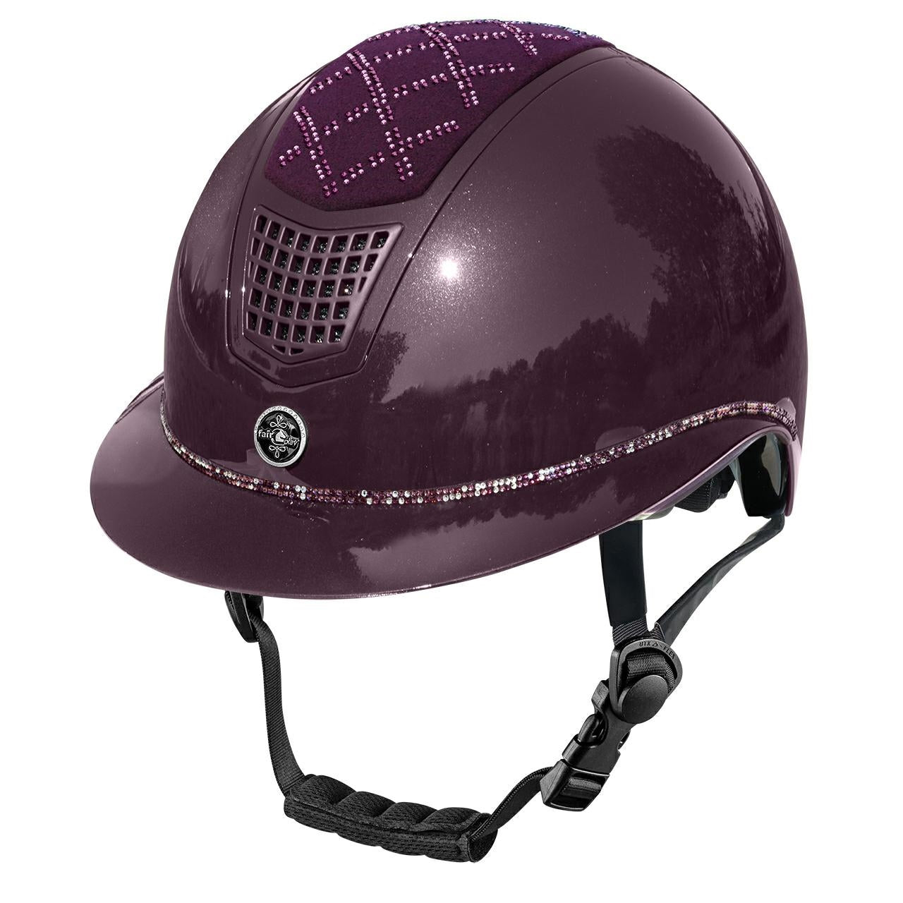 Fair Play Hjälm FP QUANTINUM W-V SPOTLIGHT SHINY SILVER Royal Berry