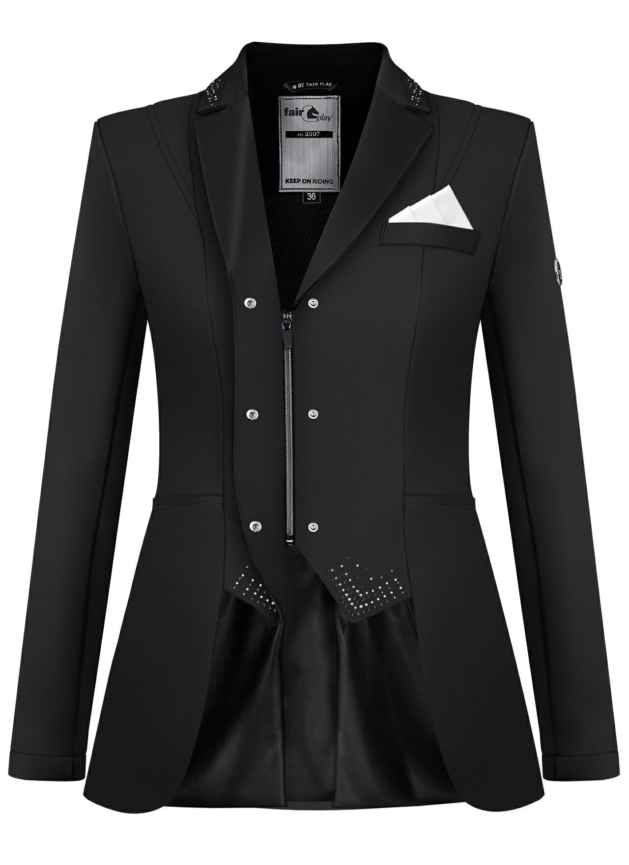 Fair Play Dressage short tailcoat FP DANIELLE black 36
