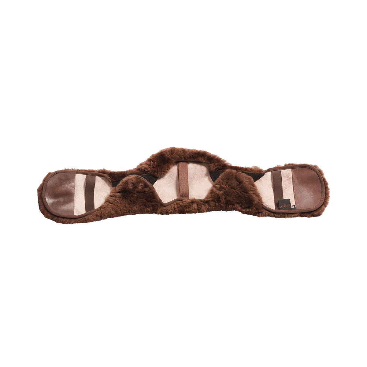 EDIX crescent girthcover of Merino sheepskin