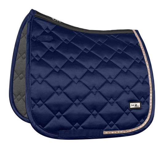 Fair Play Schabrak AZURYT CERAMIC ROSEGOLD NAVY Ponny Dressyr, Marin