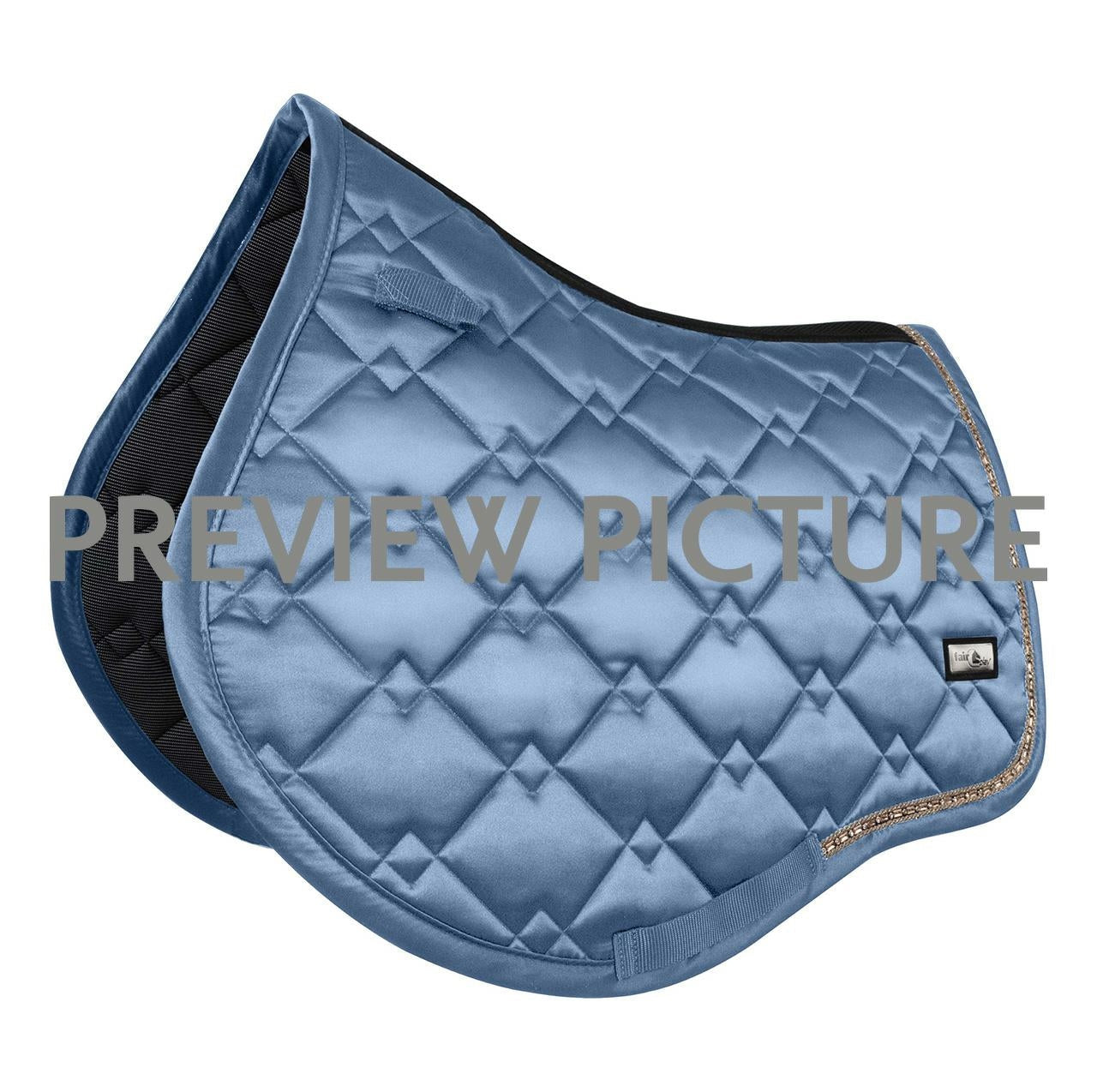 Fair Play Schabrak AZURYT CERAMIC ROSEGOLD MISTY BLUE, Hopp, Brun