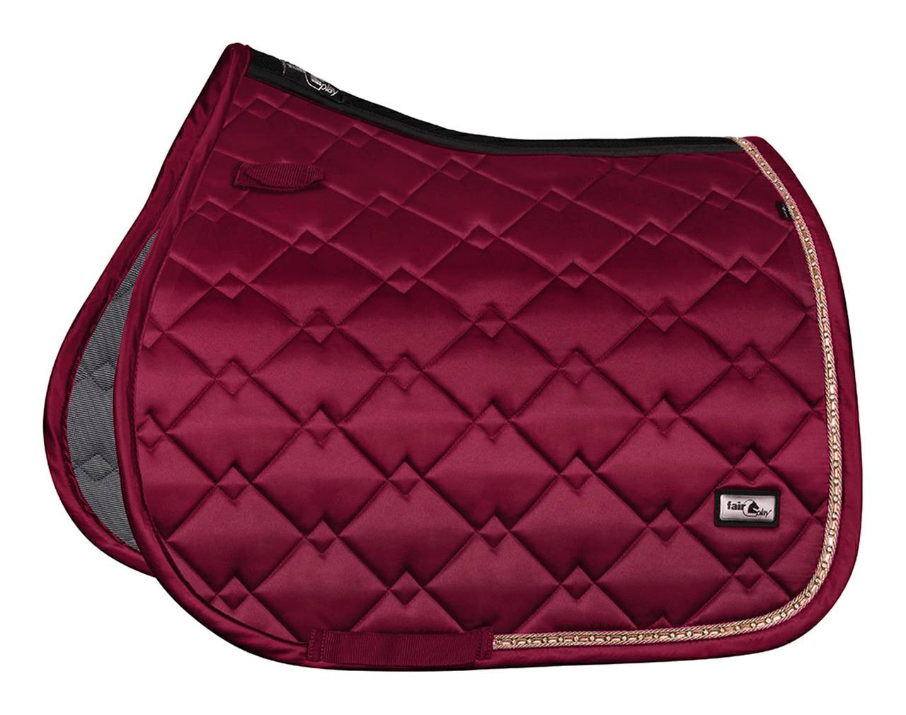 Fair Play Schabrak AZURYT CERAMIC ROSEGOLD BURGUNDY, Allround, Brun