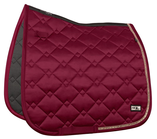 Fair Play Schabrak AZURYT CERAMIC ROSEGOLD BURGUNDY, Dressyr, Brun
