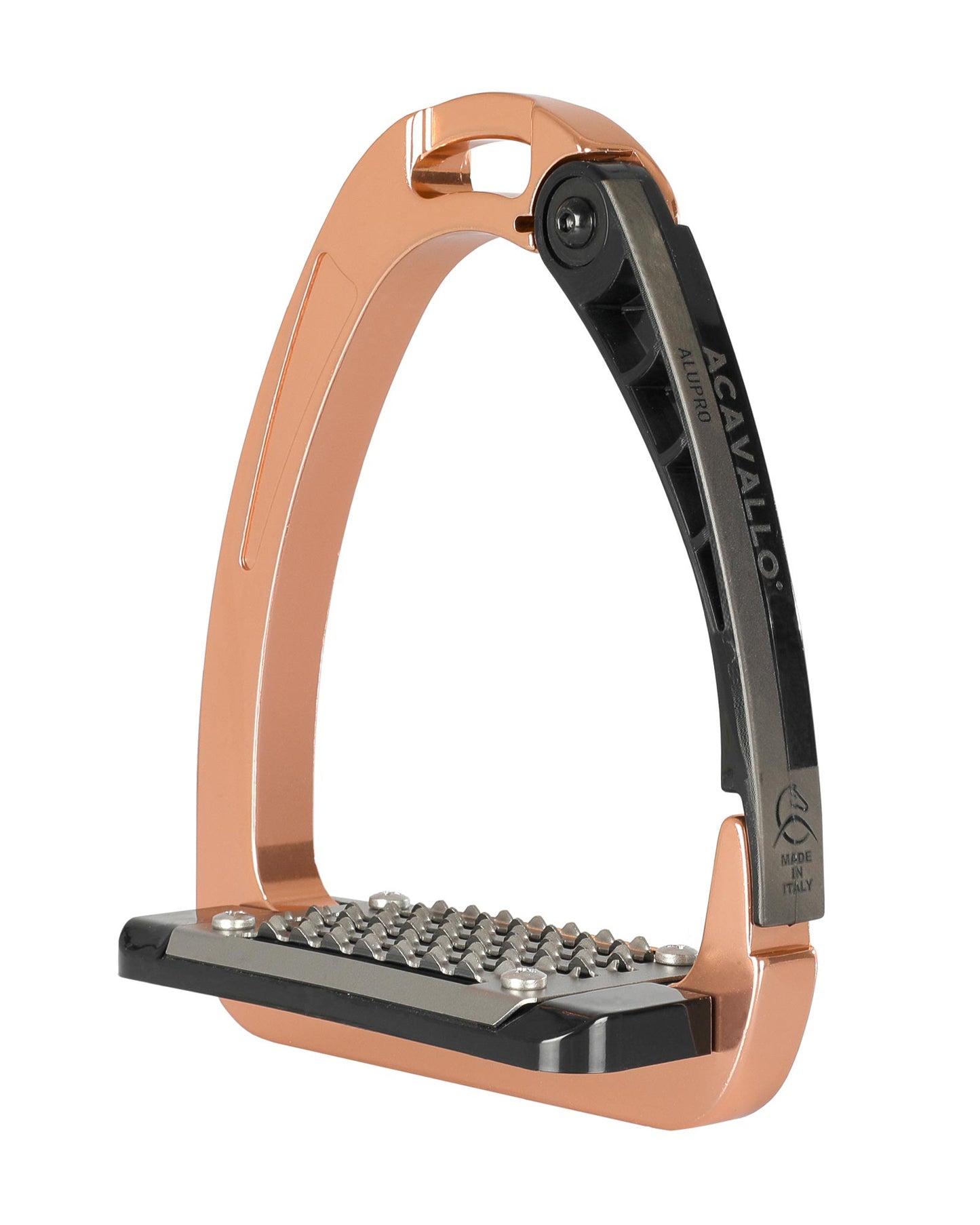 Acavallo Stigbyglar Arena Alupro, Rosegold/Svart