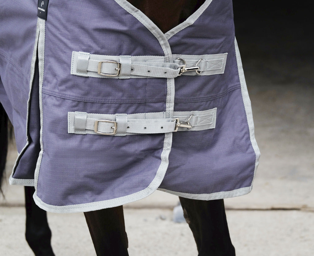 EQUITHEME 'TYREX 1200D' Recycled Turnout Hästtäcke Taupe 300 g