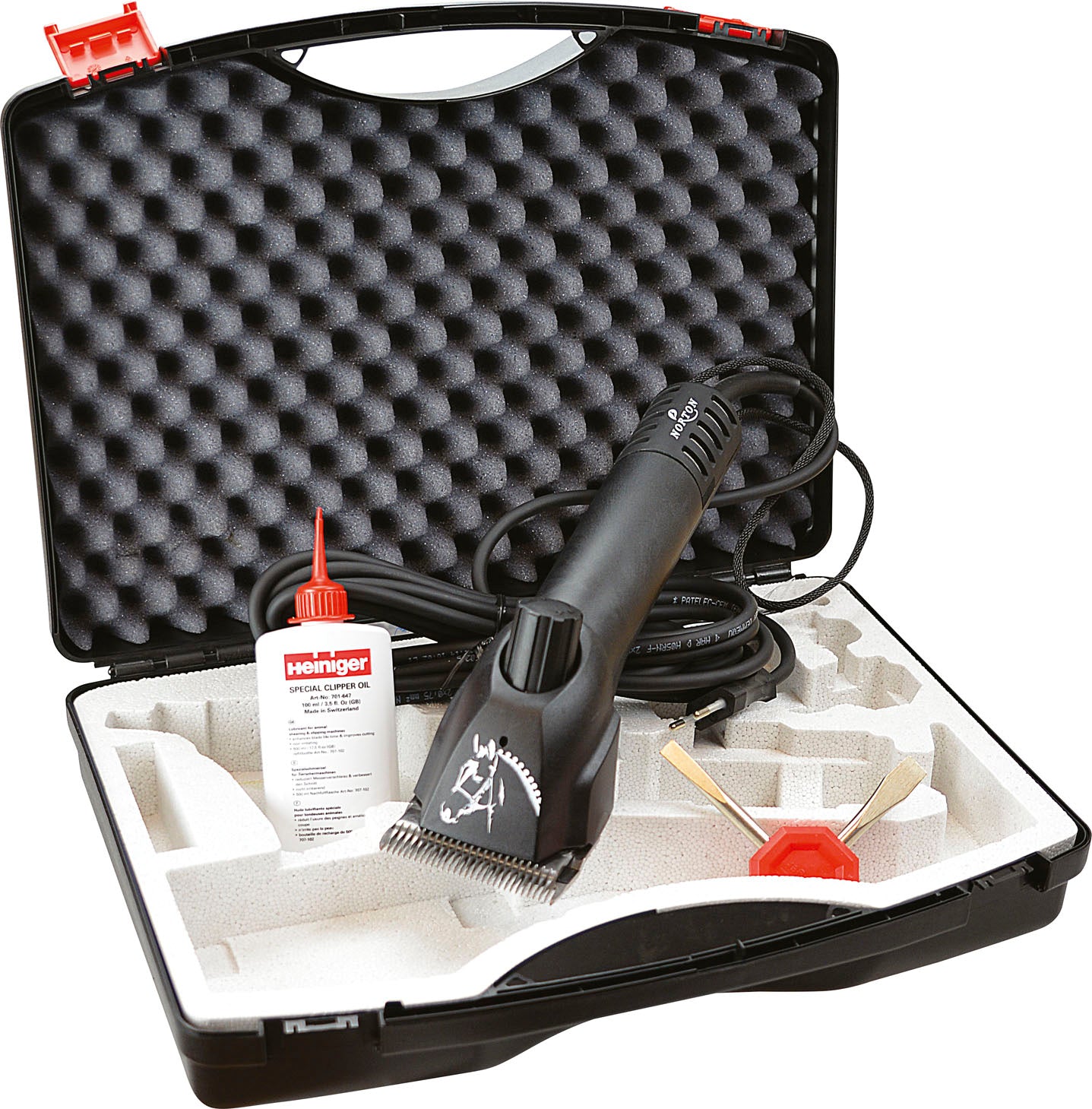 HEINIGER 'Progress' Klippmaskin Svart