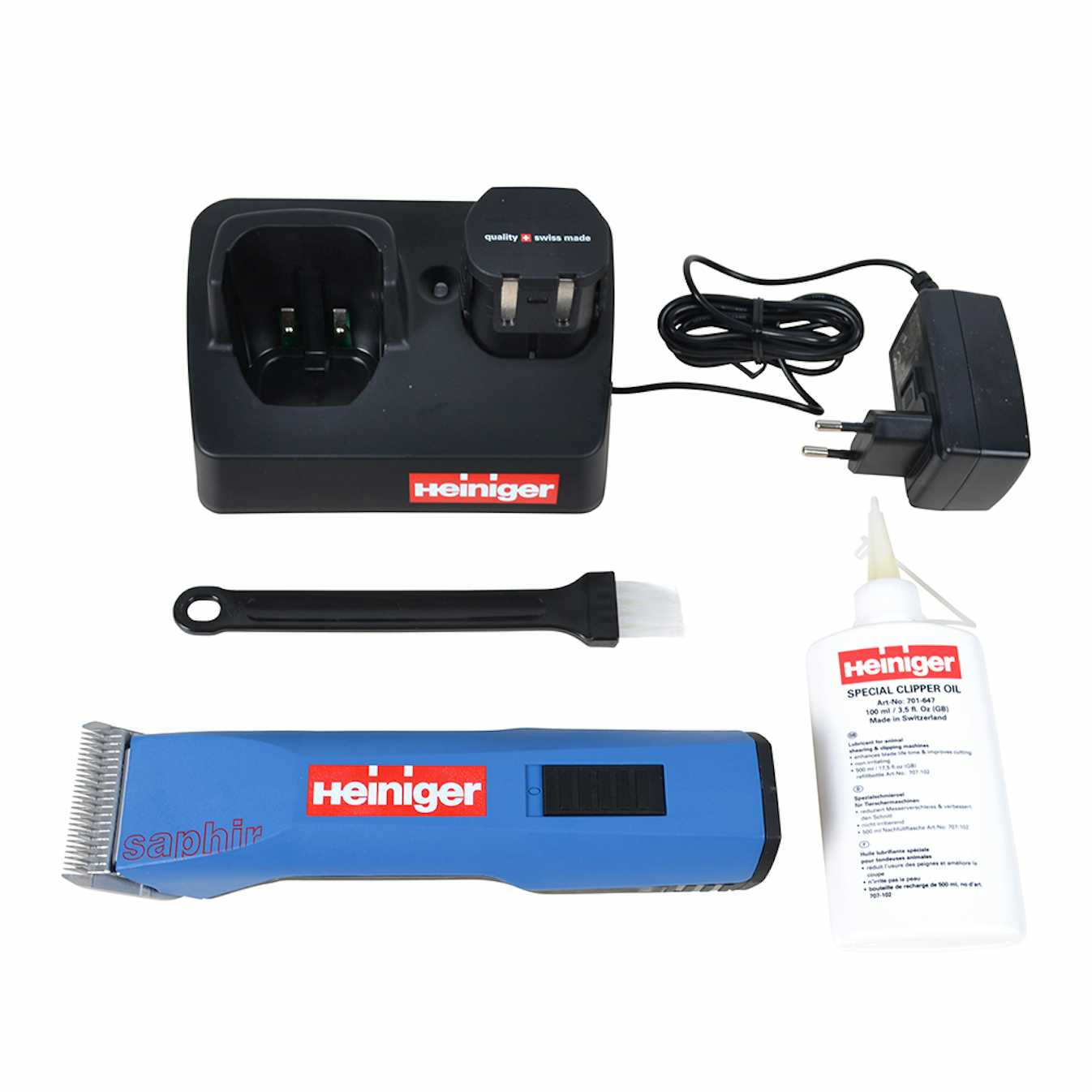 Hansbo Sport Klippmaskin Heiniger Saphir Batteridriven 1,5 mm