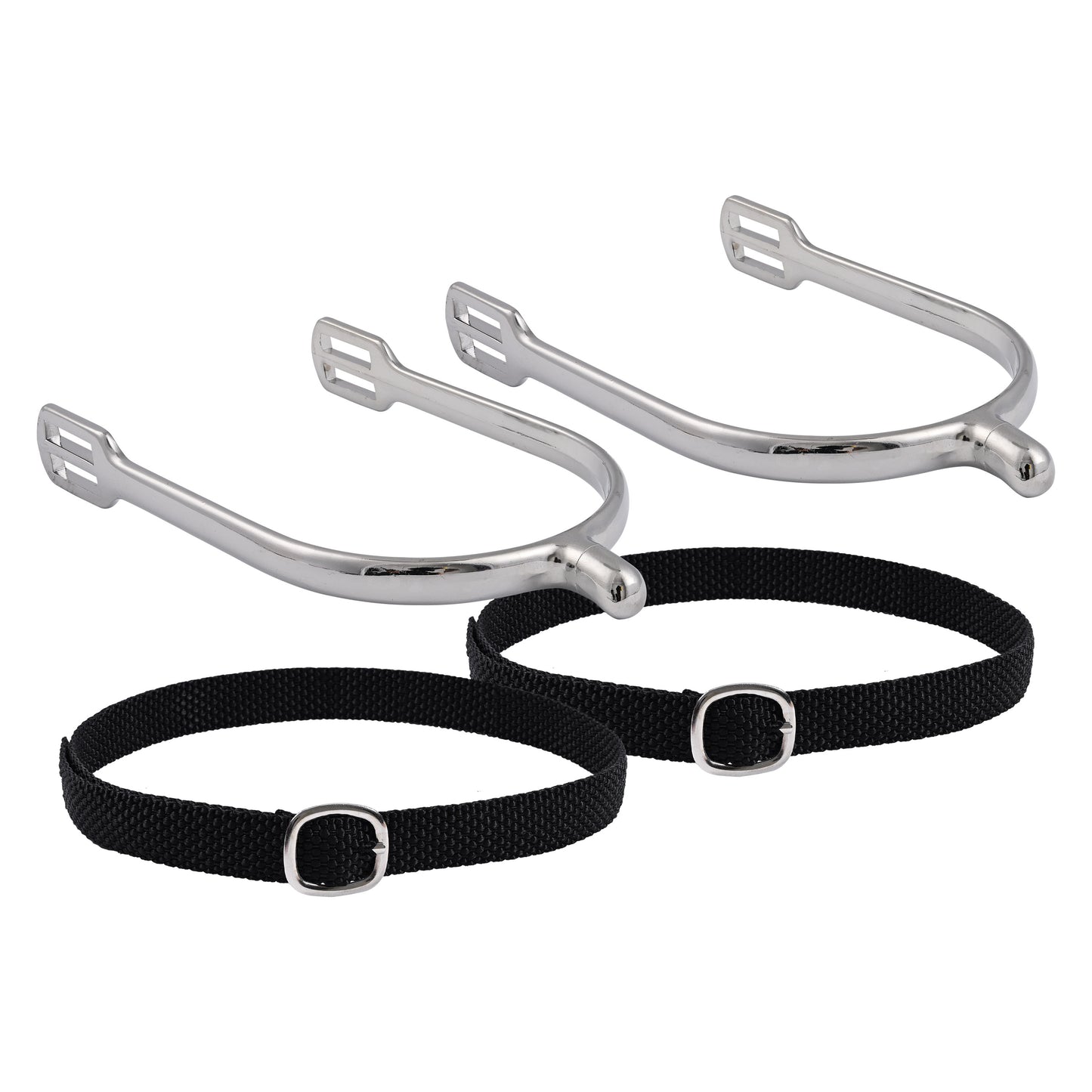 Imperial Riding MENS Sporrar Basic 15mm round - Silver