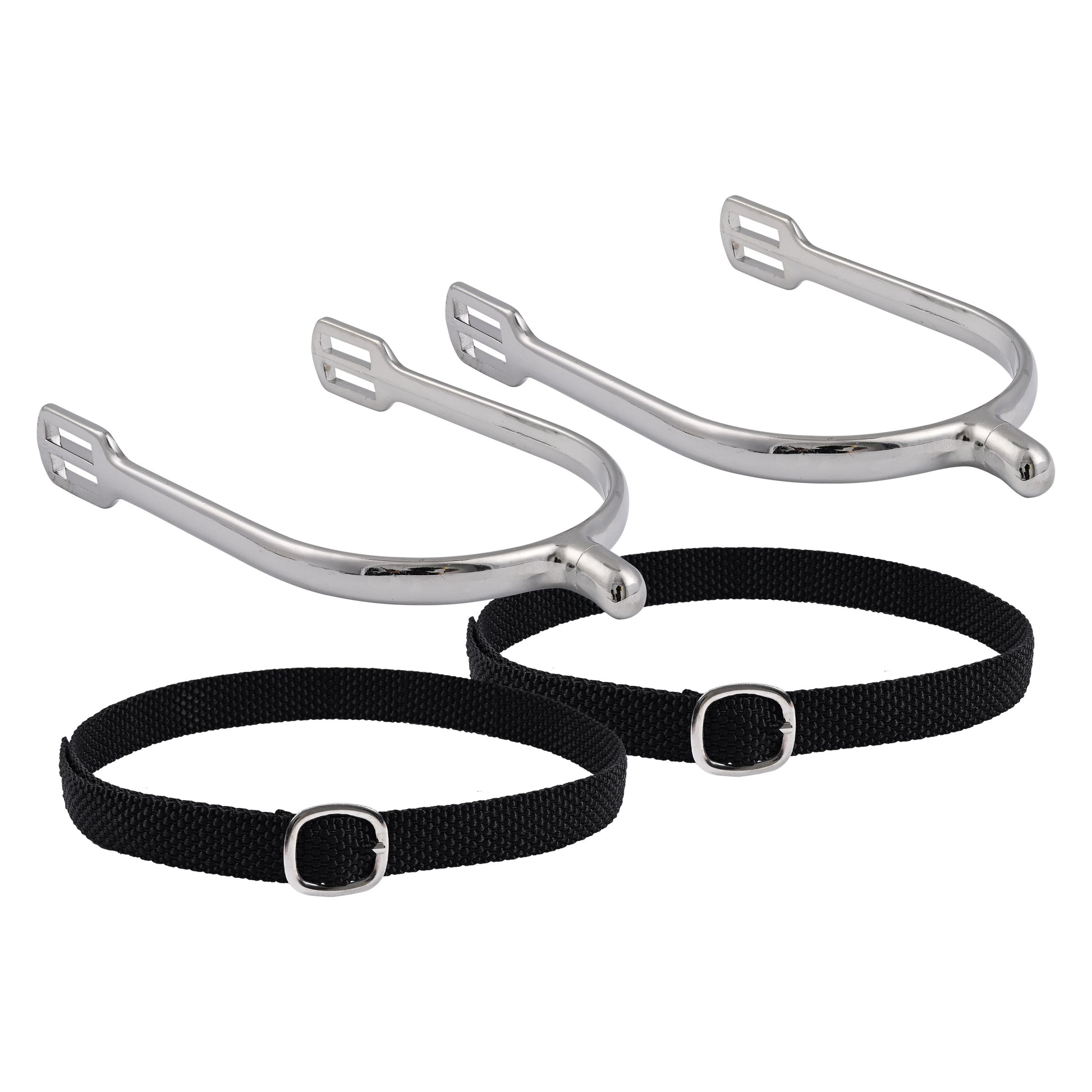 Imperial Riding MENS Sporrar Basic 15mm round - Silver