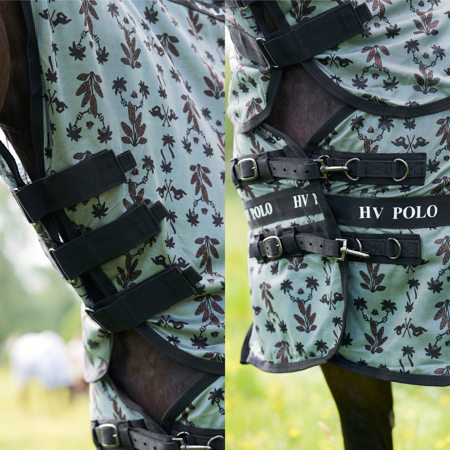 HVPolo HVPNena AOP Flugtäcke, Ljusgrön