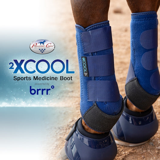 Professional's Choice – 2XCool Sports Medicine Boots - Navy, 4-pack